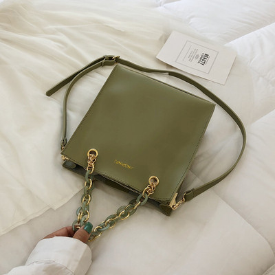 Geanta de dama din piele ecologica cu manere lungi si scurte