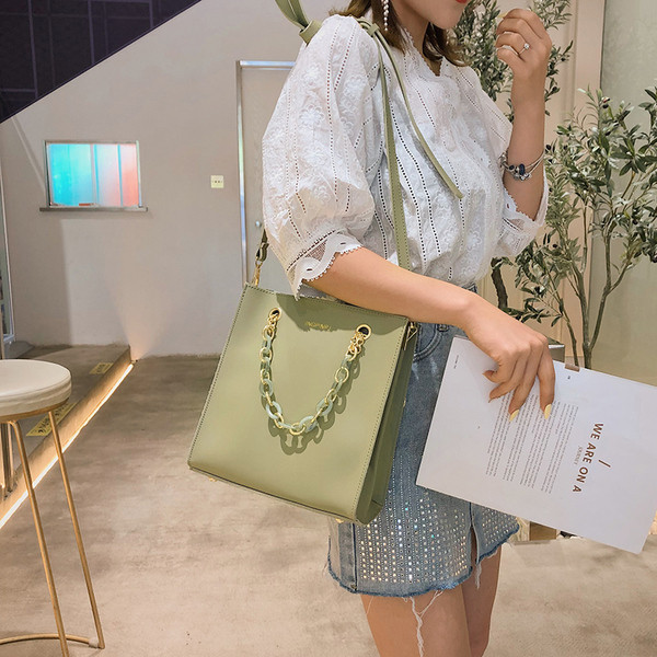 Geanta de dama din piele ecologica cu manere lungi si scurte