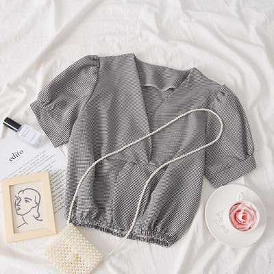 Bluza de dama model nou cu decolteu in V in mai multe culori