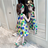 Rochie actuala pentru copii cu buline - model croiat