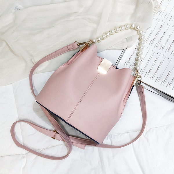 Geanta de dama cu maner lung si scurt din piele ecologica