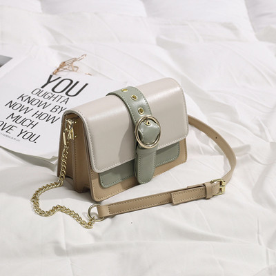 Geanta de dama moderna cu catarama in trei culori