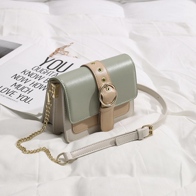 Geanta de dama moderna cu catarama in trei culori