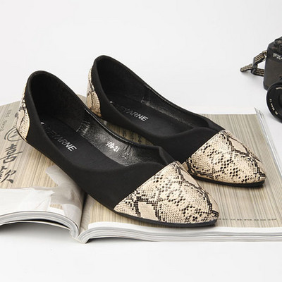 Дамски ежедневни обувки от еко кожа с животински принт в няколко цвята