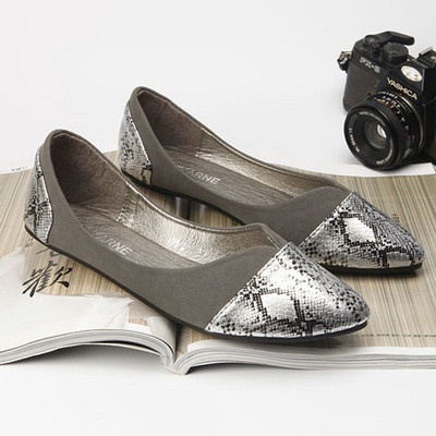 Дамски ежедневни обувки от еко кожа с животински принт в няколко цвята