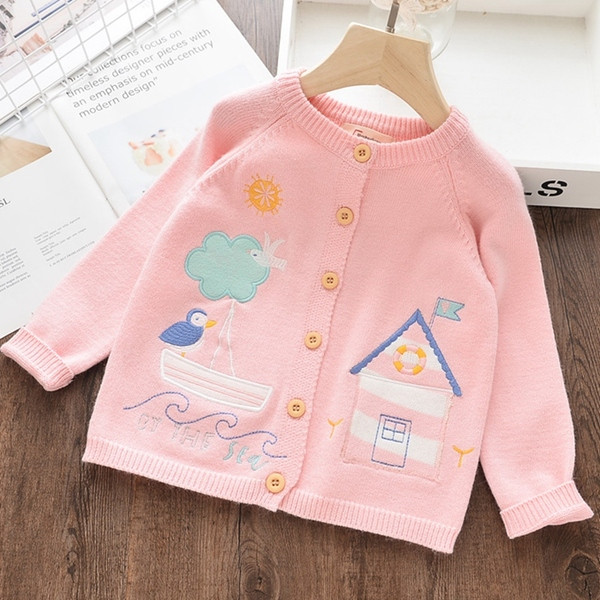 Vesta casual pentru copii pentru fete in roz