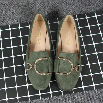 Pantofi casual dama din piele intoarsa ecologica cu element metalic in mai multe culori