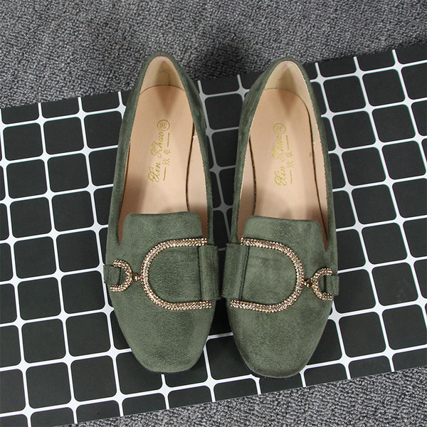 Pantofi casual dama din piele intoarsa ecologica cu element metalic in mai multe culori