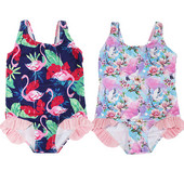 Costum de baie complet pentru copii modern în două culori