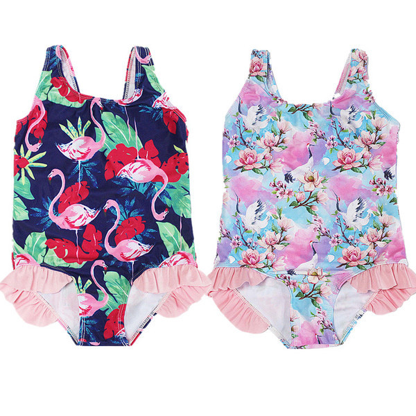 Costum de baie complet pentru copii modern în două culori