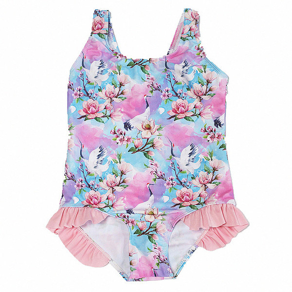 Costum de baie complet pentru copii modern în două culori