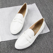 Pantofi casual dama din piele ecologica in patru culori