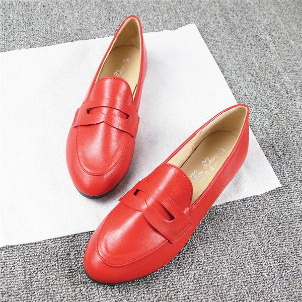 Pantofi casual dama din piele ecologica in patru culori