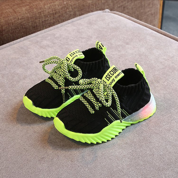 Adidași luminoși pentru copii în trei culori - pentru fete și băieți