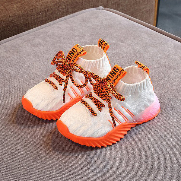 Adidași luminoși pentru copii în trei culori - pentru fete și băieți