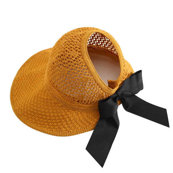 Palarie de dama cu panglica in mai multe culori diferite