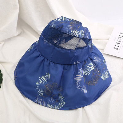 Palarie moderna de dama cu model floral in mai multe culori