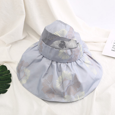 Palarie moderna de dama cu model floral in mai multe culori