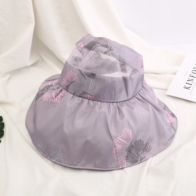 Palarie moderna de dama cu model floral in mai multe culori