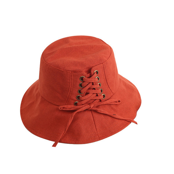 Palarie casual dama cu cravate in mai multe culori