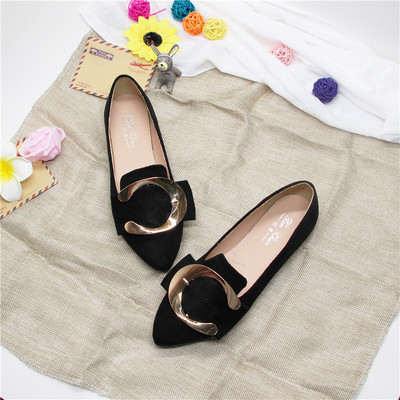 Mocasini casual dama in patru culori din piele intoarsa ecologica cu catarama