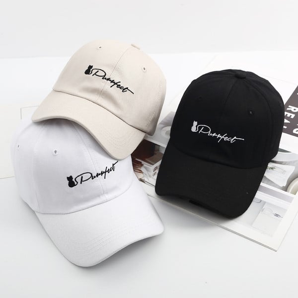 Palarie de dama moderna cu vizor si broderie in mai multe culori