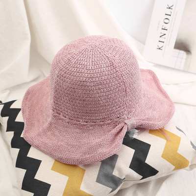 Pălărie de plajă pentru femei în mai multe culori diferite