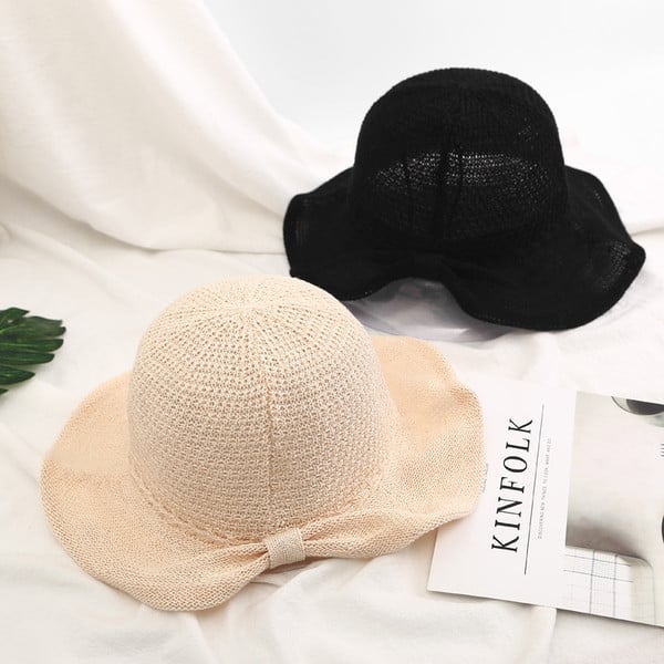 Pălărie de plajă pentru femei în mai multe culori diferite