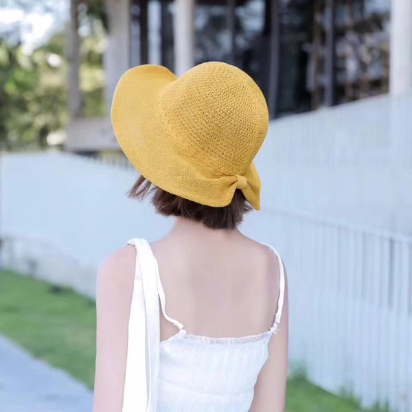 Pălărie de plajă pentru femei în mai multe culori diferite