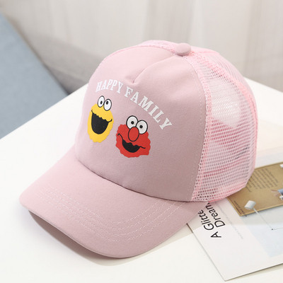 Palarie de dama moderna cu aplicatie colorata si plasa in mai multe culori