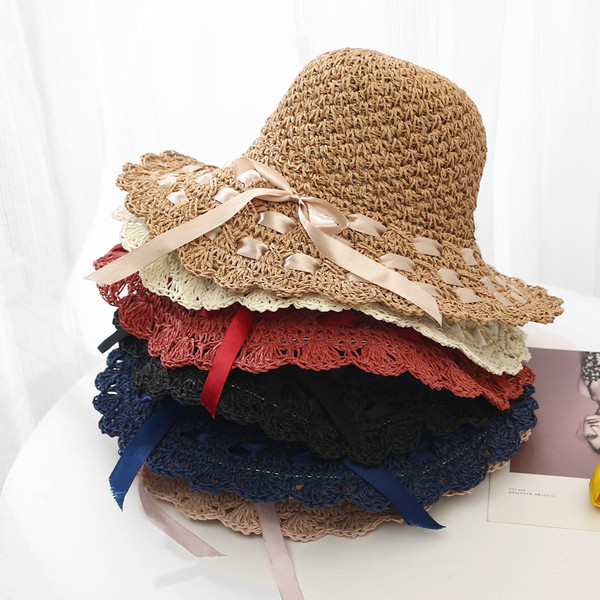 Palarie de plaja dama in mai multe culori