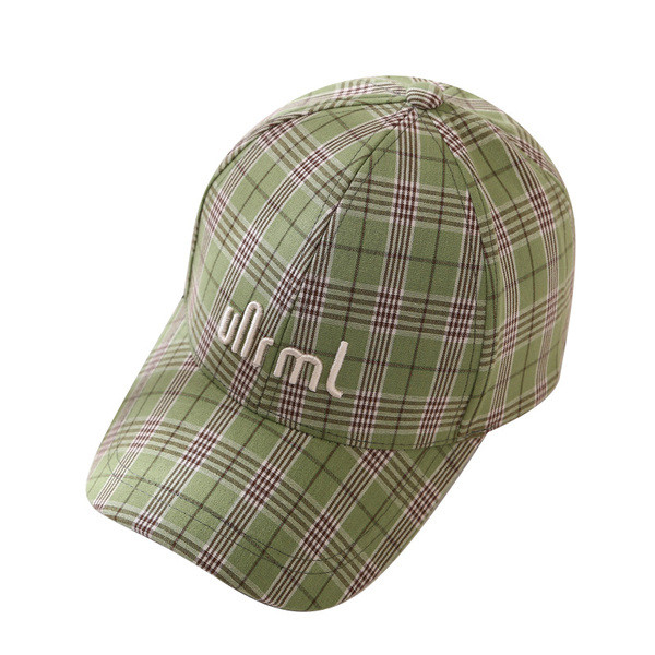 Palarie de dama in carouri cu vizor in mai multe culori diferite