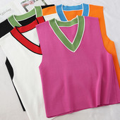 Maieu casual de damă cu decolteu în V în patru culori