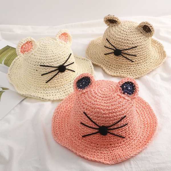 Palarie dama cu element 3D in mai multe culori