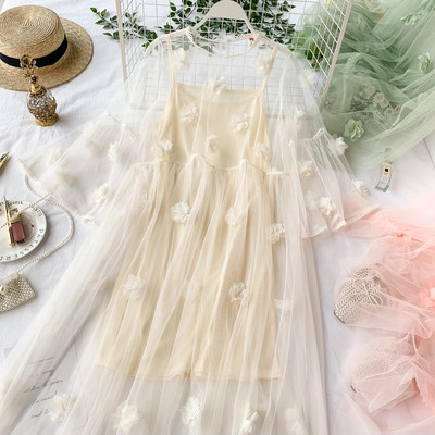 Rochie moderna de dama cu elemente 3D in mai multe culori