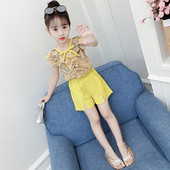 Set de copii elegant pentru fete in doua culori cu broderie