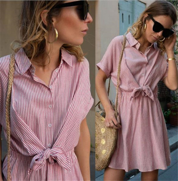 Rochie de dama eleganta cu maneci scurte si guler in doua culori