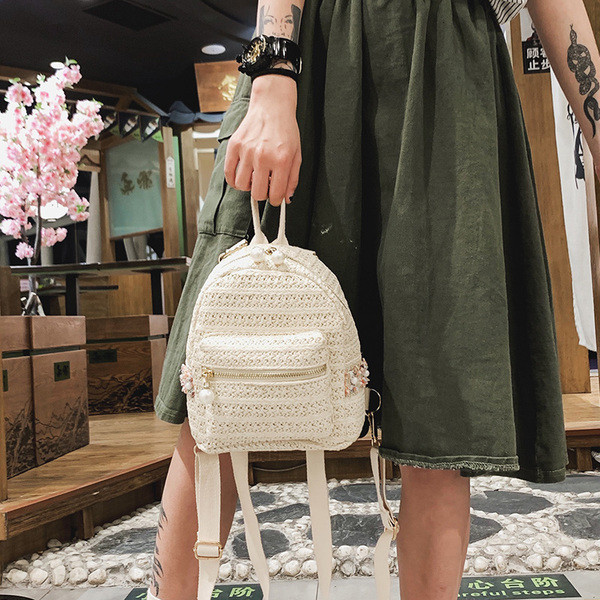 Rucsac modern de dama in doua culori