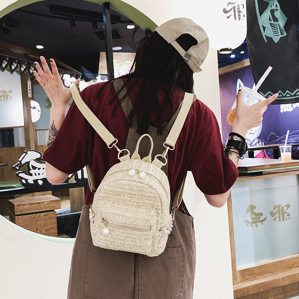 Rucsac modern de dama in doua culori