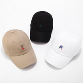 Palarie de dama cu vizor si broderie colorata