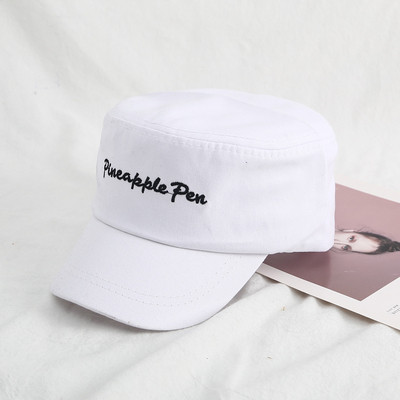 Нов модел дамска шапка с цветна бродерия в няколко цвята 