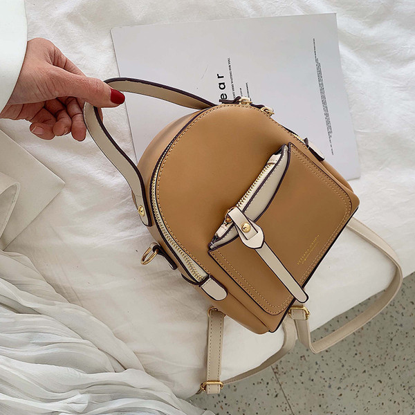 Rucsac de dama din piele ecologica in patru culori