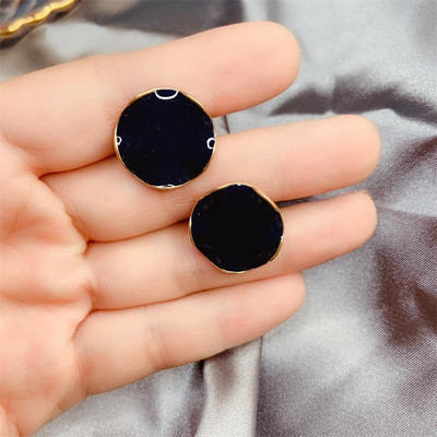 Cercei rotunzi casual dama in mai multe culori