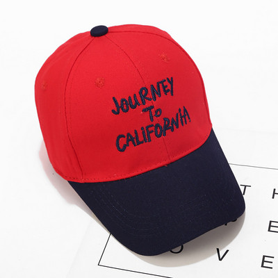 Дамска шапка с бродерия и козирка в няколко цвята