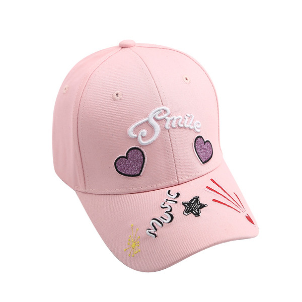 Palarie moderna de dama cu broderie colorata in trei culori