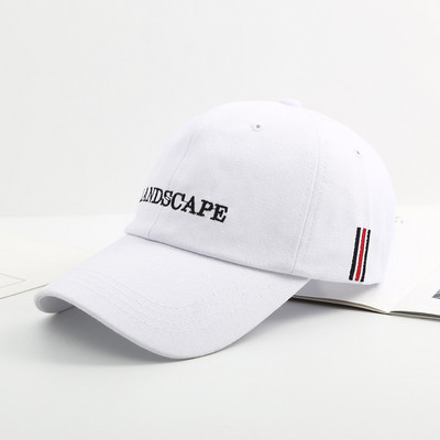 Pălărie de femei de zi cu zi cu vizor și broderie - inscripție