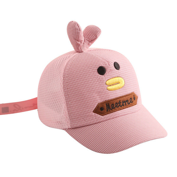 Pălărie modernă pentru copii cu vizor și element 3D - are mai multe culori