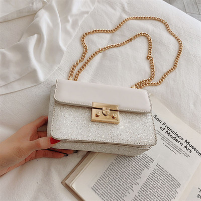 Geanta de dama moderna cu paiete in trei culori