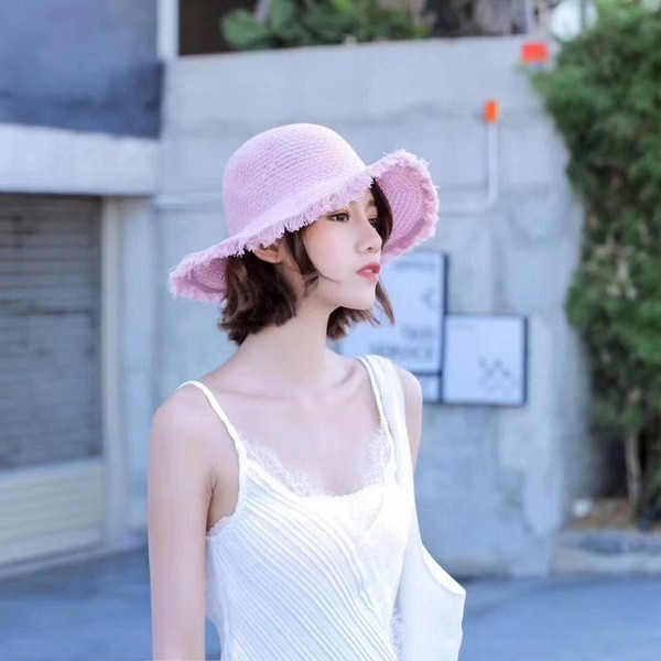 Pălărie de plajă pentru femei în mai multe culori diferite