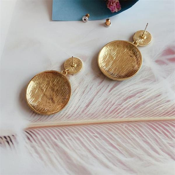 Cercei de dama de culoare verde